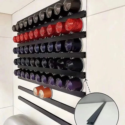 COFFEE POD WALL RACK