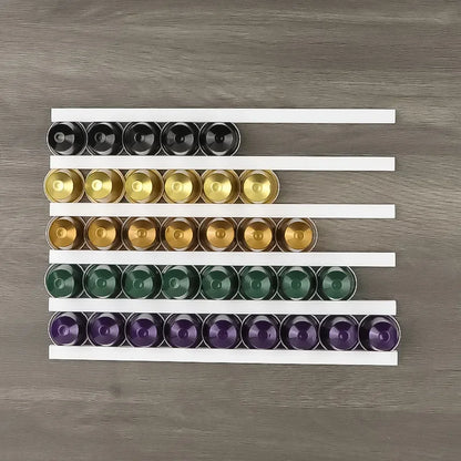 COFFEE POD WALL RACK