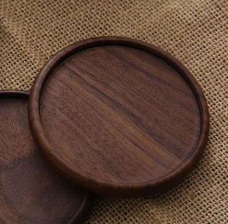 WALNUT WOOD COASTERS